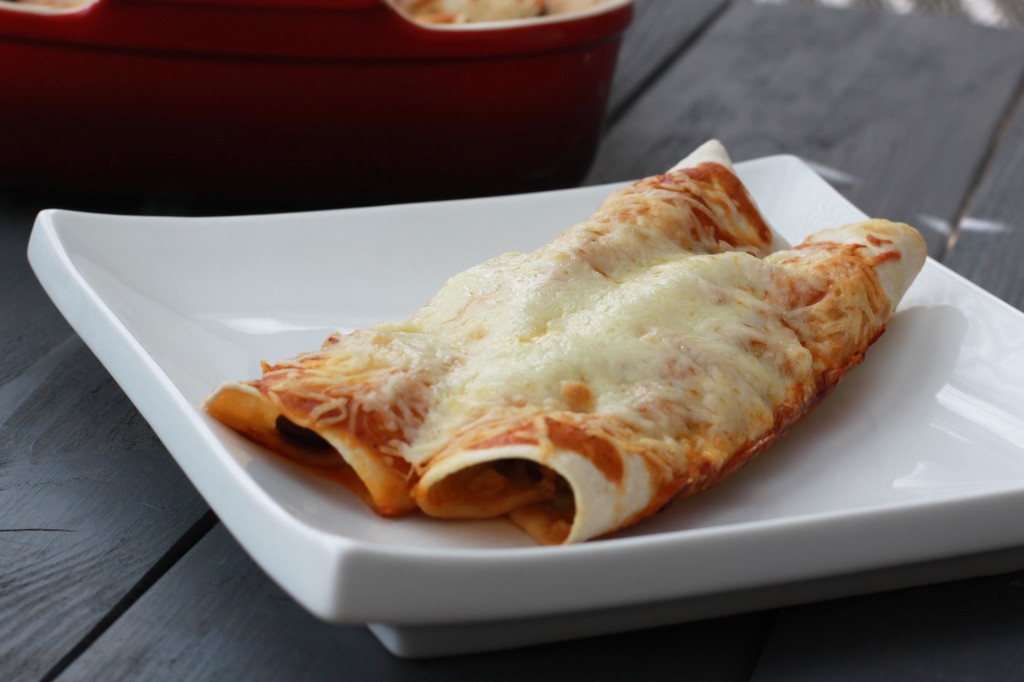 Black Bean and Beef Enchiladas 2 | E&C