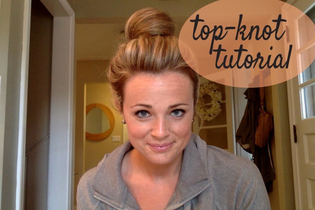 Top Knot Tutorial | Espresso and Cream