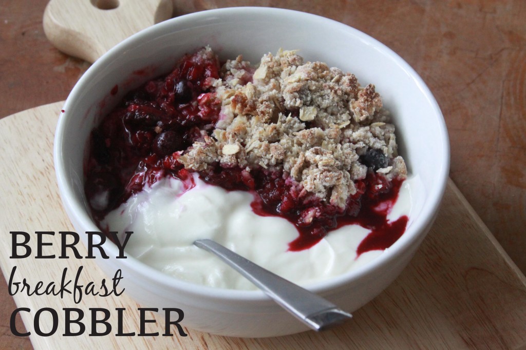berry breakfast cobbler 4 | espresso and cream