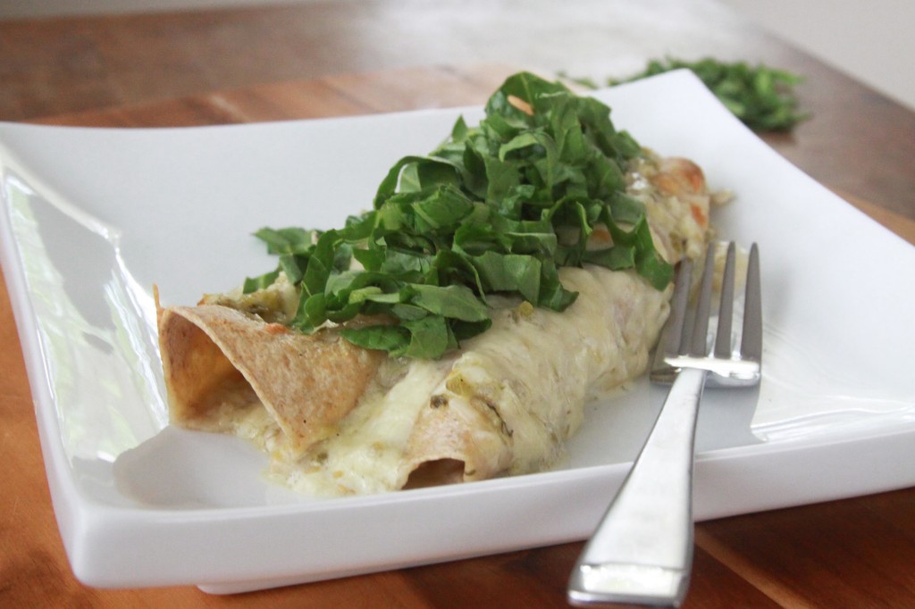 Green Chile Chicken Enchiladas (1) | Espresso and Cream