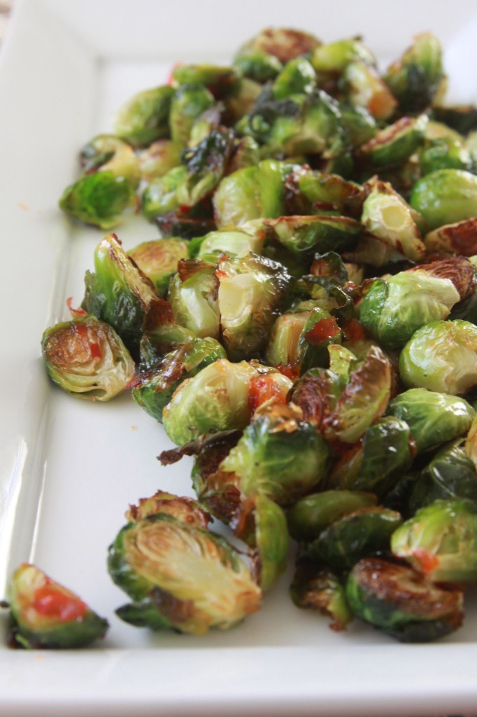 Sweet and Salty Roasted Brussels Sprouts (1) | Espresso and Cream