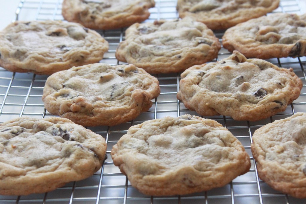 Ultimate Bakery Style Chocolate Chip Cookies | Espresso and Cream