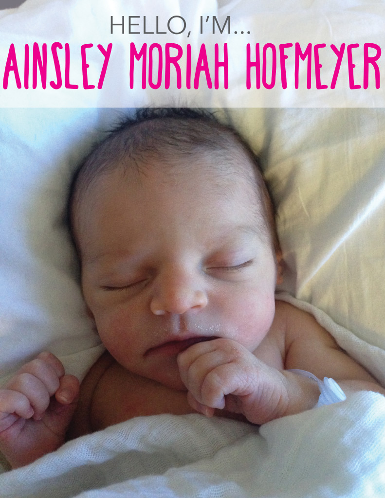 Ainsley Announcement 1