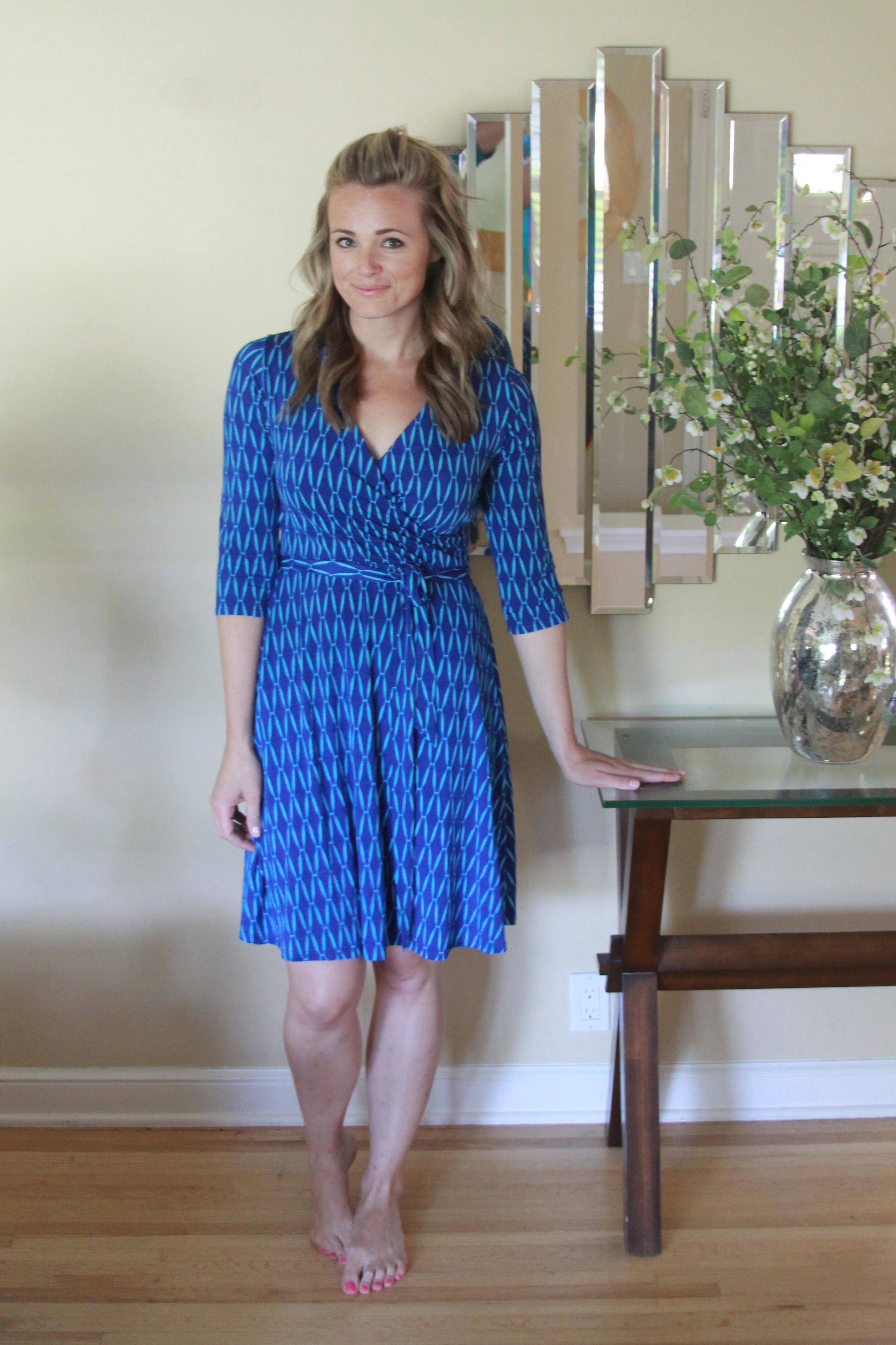 41hawthorn kassidy faux wrap dress